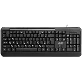 Клавиатура мембранная 2E KM1040 104key, USB-A, EN/UK, чёрный