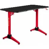 Стол компьютерный / 2E GAMING Table OTOROSHI, 120х60x75cm, black-red,2E-GT-OTO-BKRD