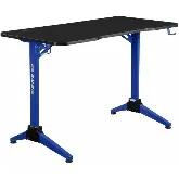 Стол компьютерный / 2E GAMING Table OTOROSHI, 120х60x75cm, black-blue,2E-GT-OTO-BKBL