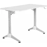 Стол компьютерный / 2E GAMING Table OTOROSHI, 120х60x75cm, white-grey,2E-GT-OTO-WTGR