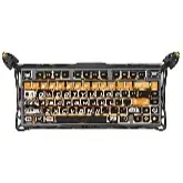Клавиатура механическая GravaStar Mercury K1 Pro 80keys, GravaStar x Kailh Speedy Mint, BT/WL/USB, C