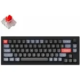 Клавиатура Keychron V2 68 Key QMK Keychron K PRO Red Hot-Swap RGB Knob Carbon BlackV2D1_KEYCHRON