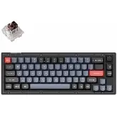 Клавиатура Keychron V2 68 Key QMK Keychron K PRO Brown Hot-Swap RGB Knob Frosted BlackV2C3_KEYCHRON