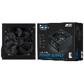 Блок питания 2E MASTER POWER (650W), 110-240V, >80%, 80+White, APFC, 120мм, MB(20+4), CPU(4+4), 5xSA