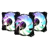 Набор корпусных вентиляторов Zalman Kit of Zalman Case fan Infinity Mirror ZM-IF120A3, ARGB, 3x120mm, 1200rpm ± 10%,3 pin,black frame & controller