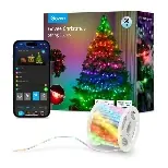 Гирлянда Smart LED Govee H70C1 Christmas Light RGB, IP65, 10м, кабель прозрачный