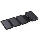 Портативное зарядное устройство Power Bank 2E Solar 20000mAh Black