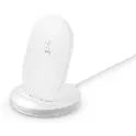 Беспроводное зарядное устройство Belkin Stand Wireless Charging Qi, 15W, white