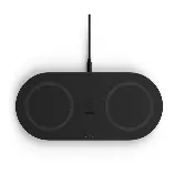 Беспроводное зарядное устройство Belkin Dual Pad Wireless Charging Qi, 2x 10W, black