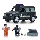 Игровая коллекционная фигурка Jazwares Roblox Feature Vehicle Jailbreak: SWAT Unit W4. набор 2 шт.
